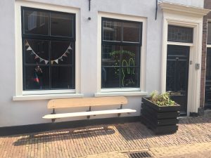 prijzen van gevelbank van Amsterbankje Haarlem